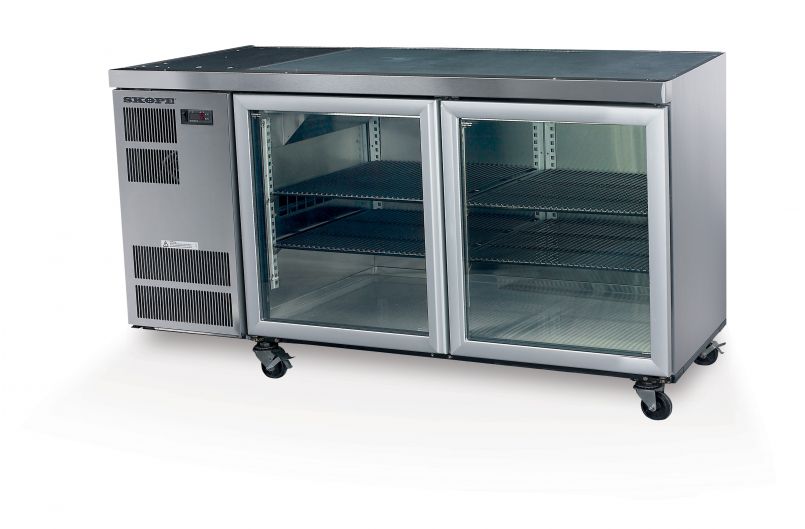 Commercial Upright Fridges - Skope CL400-2SW 2 Glass or Solid Swing Door Fridge