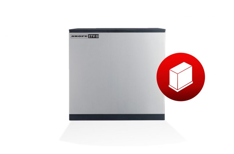 Commercial Ice Maker - Skope SPIKA MS410 A HD Half Dice Modular Ice Cube Maker