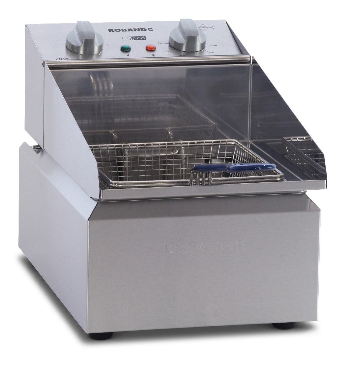 Commercial Deep Fryers & Baskets - Roband FR15 Single Pan Frypod 5lt