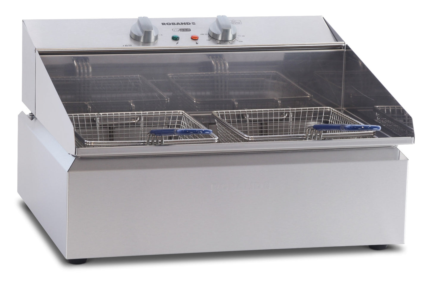 Commercial Deep Fryers & Baskets - Roband FR111 Single Pan Frypod 11lt