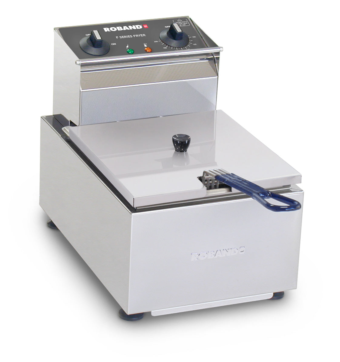 Commercial Deep Fryers & Baskets - Roband F15 Single Pan Fryer 5lt