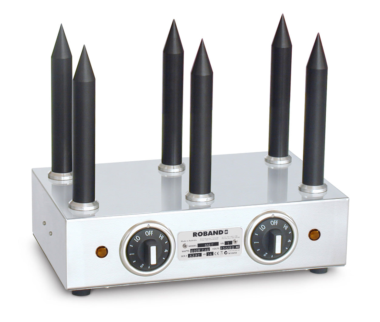 Hot Dog Makers - Roband M6T Bun Warmer Teflon Coated