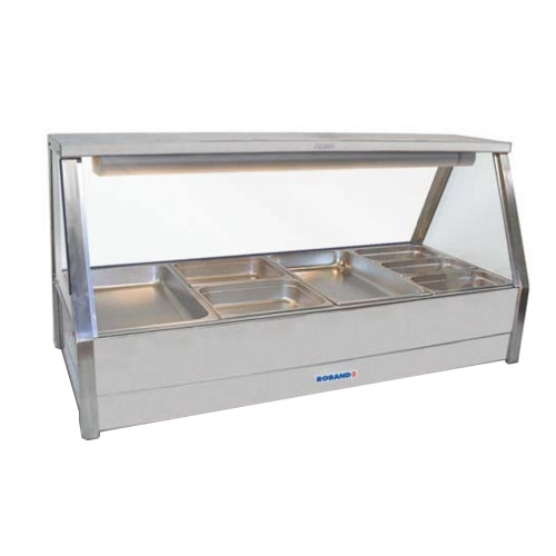 8 pans double row with roller doors