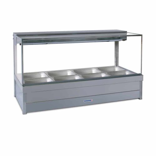 8 pans double row with roller doors