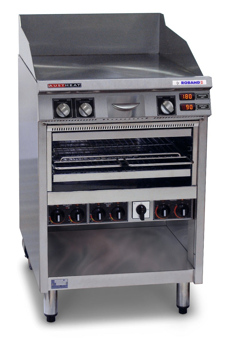 Commercial Oven Ranges & Griddles - Austheat AHT860 Freestanding Hotplate/Grill