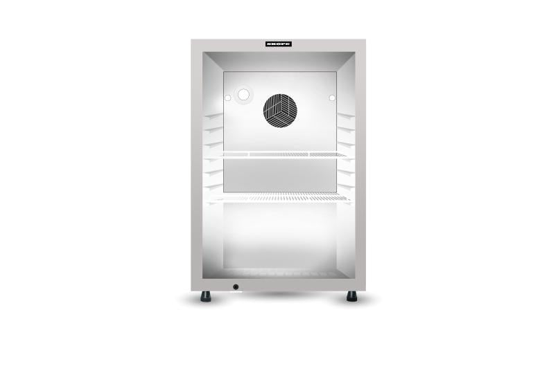 Skope HB85 1 Glass Door Compact Underbench Display Fridge