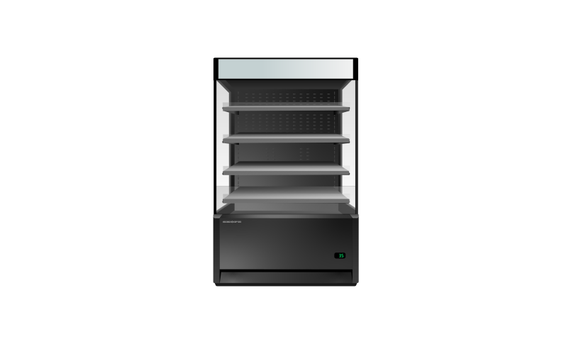Skope OD1100N.LS.FM Open Deck Display Fridge
