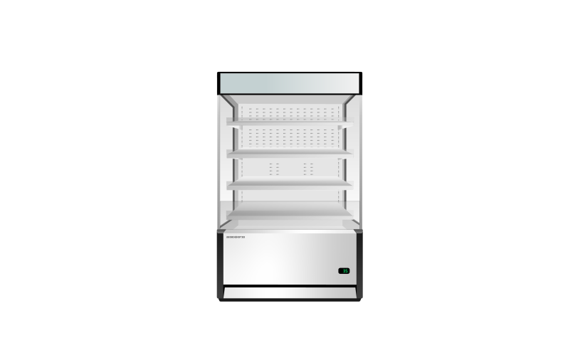 Skope OD1100N.LS.FM Open Deck Display Fridge